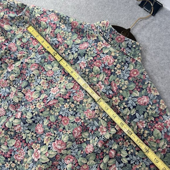 Vintage Tango by Max Raab Shirt Mens Medium floral Camp USA - Picture 11 of 15